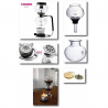 Syphon preparare cafea "Hario"