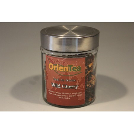Wild Cherry - Ceai de fructe 80g borcan mic