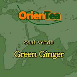 Ceai verde cu ghimbir Green Ginger - 80g
