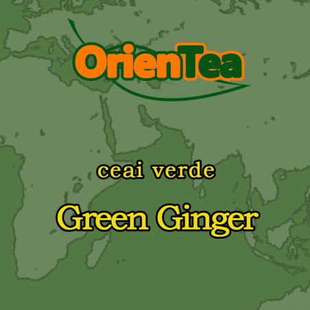 Ceai verde cu ghimbir Green Ginger - 80g